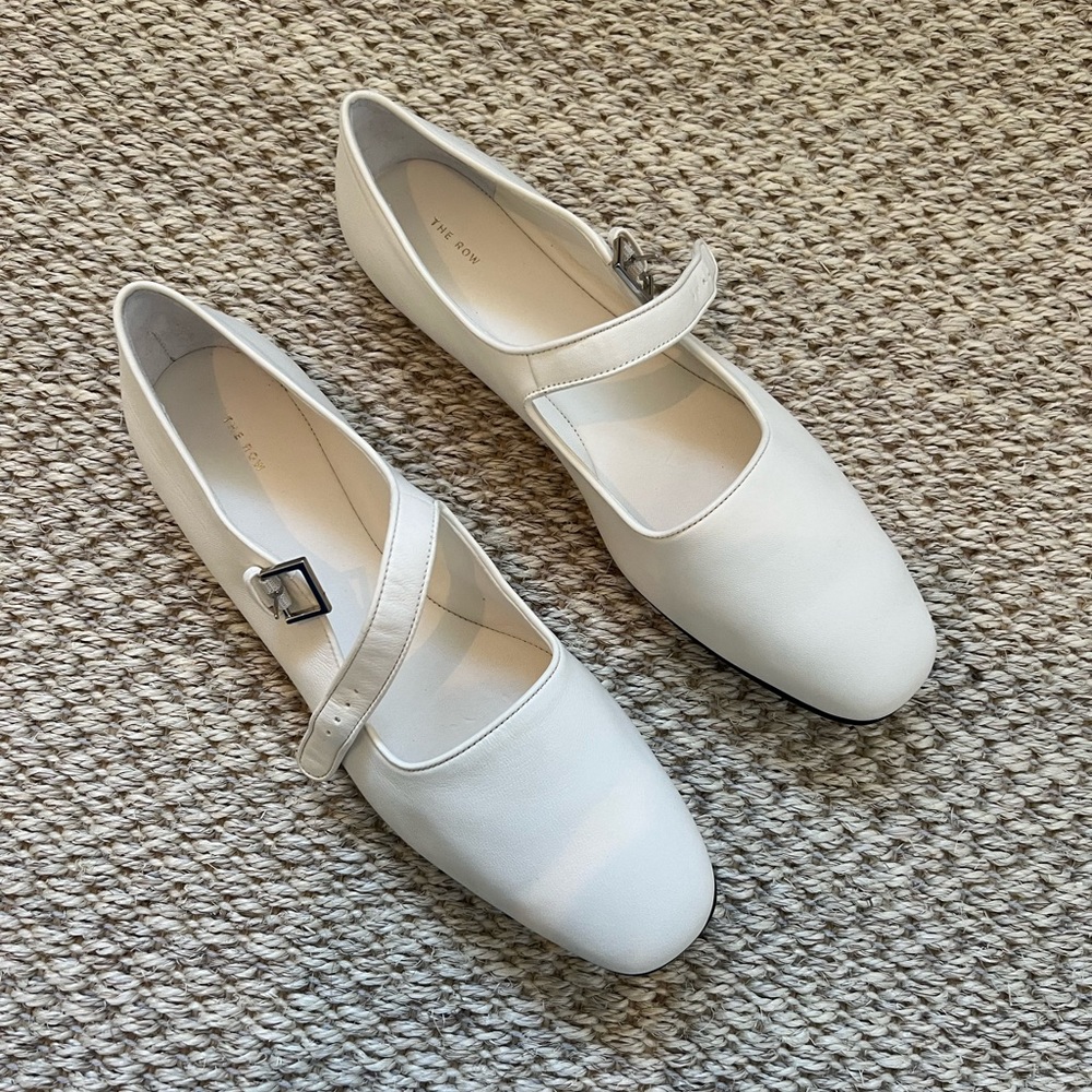 The Row Mary Jane Flats